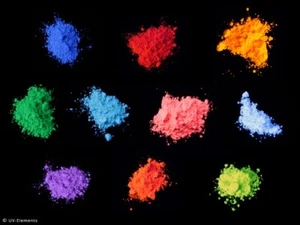 Tagesleuchtpigment 10x100g (109,95€/kg) weiß, blau, grün, gelb, rot, orange,.. - Bild 1 von 1