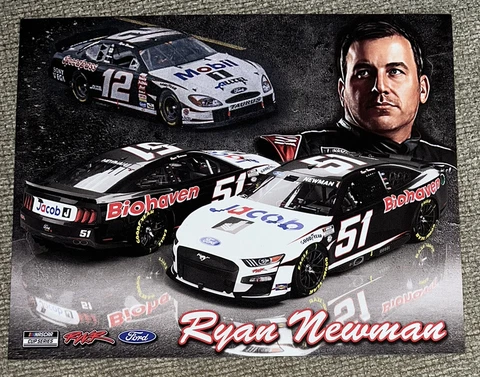 Ryan Newman 2023 Jacob Darlington Postcard Hero Card NASCAR Cover