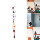 Raw Crystal 7 Chakra Gemstone Wall Decor Irregular Hanging Ornament Home Decor