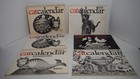 6 B Kilban catcalendars 1977 1979 1980 1981 1982 1983
