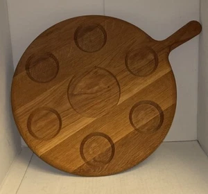 LSA Oak Wooden Wine Serving Board - Picture 1 of 8