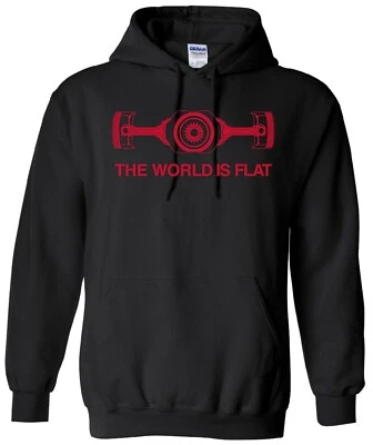 Subaru World Is Flat Logo Pullover Forester Impreza WRX STI Sudadera con Capucha SUDADERA Foto 1 de 2