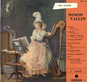NINON VALIN "RECITAL" OPERA 60'S LP ODEON  ORX 113 - Picture 1 of 2