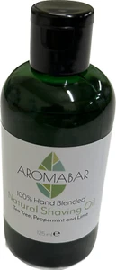 Natürliches Rasieröl mit Teebaum Pfefferminze & Limette 125ml - Bild 1 von 3