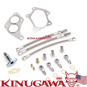 Kinugawa Turbo Oil Water Line for SUBARU WRX STI w/ IHI RHF55 VF49 - Picture 1 of 1