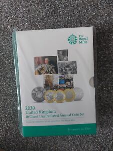 2020 Annual Coin Set 13 Coins Royal Mint Brilliant Uncirculated Sealed Set 