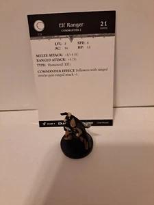 D&D Miniatures WOTC Elf Ranger 23/80 - Bild 1 von 1