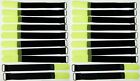 20x Cable Velcro Tape 16cm x 16mm Neon Yellow Velcro Tape Cable Binder Tape Eyelet