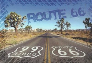 US Route 66 Postcard Highway System Nov 11 1926 Chicago to Santa Monica New - Picture 1 of 2