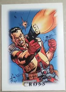 Youngblood Sticker 1995 Skybox Card #S6 Cross - Picture 1 of 1