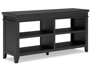 Signature Design by Ashley Traditional Beckincreek Credenza  Black - Picture 1 of 8
