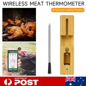 Wireless WiFi Meat Thermometer Bluetooth BBQ Food Thermometer Probe APP Control - Picture 1 of 11