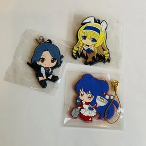 Rumic Collection Rubber Key Chain, Strap, Charm, Set, Izuru Yumizuru Overlap - Picture 1 of 7