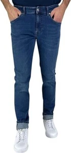 PANTALONE JEANS UOMO ROY ROGERS JS 517 MAN RRU076D576A042 BLU ORIGINALE PE 2024 - Picture 1 of 4