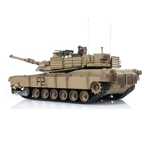 2.4Ghz Henglong 1/16 TK7.0 Plastic M1A2 Abrams BB IR RC Tank 3918 Barrel Recoil - Picture 1 of 13