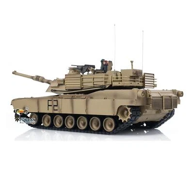 2.4Ghz Henglong 1/16 TK7.0 Plastic M1A2 Abrams BB IR RC Tank 3918 Barrel Recoil - Image 1 of 4