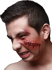 Ghoulish Productions Fail Stitches Realistico SFX Perfetto per Halloween Cosplay - Foto 1 di 3