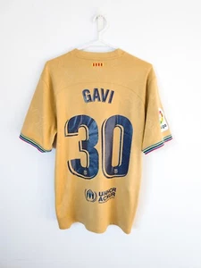 BARCELONA 2022-23 GAVI Away Jersey Shirt DJ7675-715 M Medium Barca - Picture 1 of 10