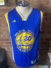Original Adidas Golden State Nba Basketball Shirt Curry 30 Vintage Size Large