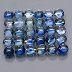 Round Cabochon 2.8 To 3 Mm.Heated Only! Blue Sapphire Africa 30Pcs/4.97Ct.