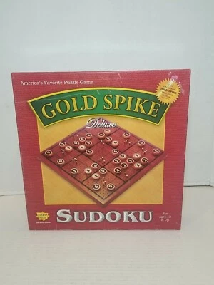 GOLD SPIKE DELUXE SUDOKU COMPLETE ELVERSON PUZZLES 2006 - Image 1 of 4