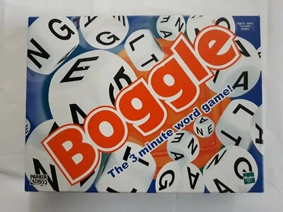 Vintage Boggle board Game by Parker Complete Set excellent Condition  - Image 1 of 4