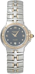 Nuevo reloj para mujer Raymond Weil Parsifal 9990-STG-00295 esfera negra diamante dorado - Imagen 1 de 3