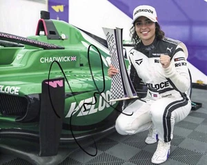 Jaime Chadwick Signed Photo 8x10 COA - Picture 1 of 1