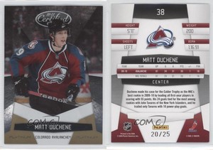 2010-11 Certified Platinum Gold /25 Matt Duchene #38