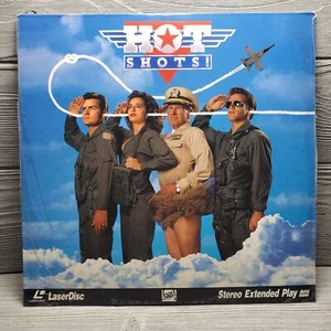 Hot Shots! (1991) Charlie Sheen Jim Abrahams LD Laser Disc Brand New Sealed - Picture 1 of 4