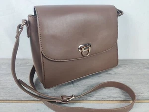 Peacocks Womens Crossbody Bag Brown / Gold - Picture 1 of 4