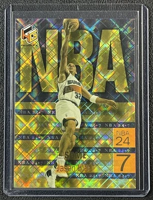 JASON KIDD 1999-00 DECK SUPERIOR HOLOGRFX #N13AU NBA 24 7 AUSOME SUNS - Imagem 1 de 2