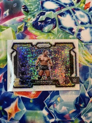 2024 LUCIEN PRICE WHITE SPARKLE PRIZM ROOKIE - Image 1 of 4