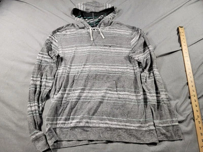 Billabong Lightweight Hooded Shirt Mens Large, Kangaroo pocket, Surfer, Skater - Image 1 of 4