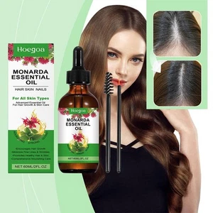 Monarda ätherisches Öl 60ml nährende Pflege Öl Haar Nachwachsen Neu- Q4T5 - Photo 1/19
