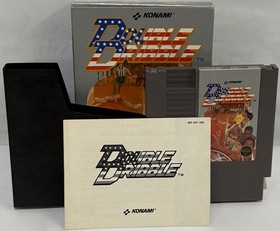 DOUBLE DRIBBLE NINTENDO NES VIDEO GAME COMPLETE WITH ORIGINAL BOX & MANUAL