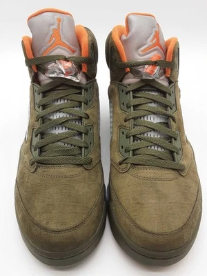 Nike Dd0587-308 Air Jordan 5 Retro Olive Shoes Size Us 13 Mens Do0525lcxde - Image 1 of 4