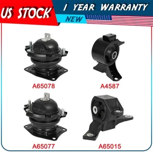 4PCS Engine Motor & Trans Mount Kit For 09-15 Honda Pilot 3.5L, Automatic Trans - Picture 1 of 16