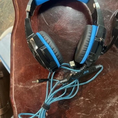 KOTION EACH Pro Gaming Headset G9000 Black/Blue - - Image 1 of 4