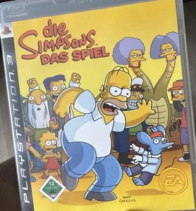 Die Simpsons: Das Spiel - Playstation 3 Game PS3 OVP mit Anleitung Top Zustand!  - Bild 1 von 2
