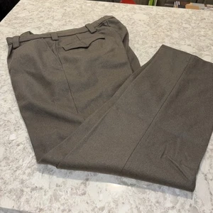 Pantalone lana militare tedesco vintage NVA taglia UG 48 32/33 pollici vita - Foto 1 di 12