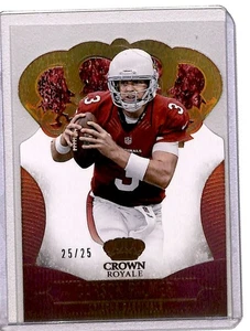 2013 Crown Royale Holo Die Cut Crown Carson Palmer 25/25 Arizona Cardinals #20 - Picture 1 of 2