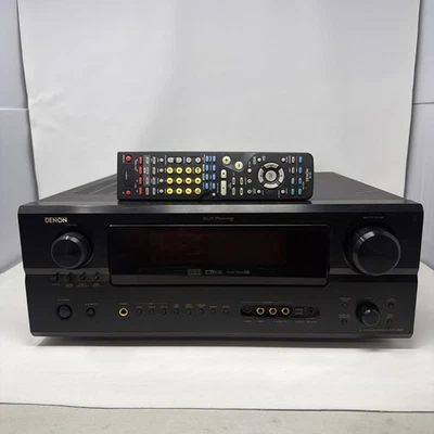 Denon AVR-2805 7.1 100w /ch AV Surround Receiver W/ Remote Bundle Tested Works - Image 1 of 4