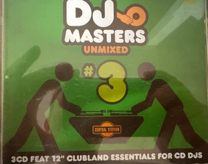 DJ MASTERS UNMIXED #3  - Various 3 x CD 2005 Central Station Exc Cond! - Picture 1 of 2