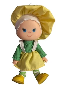 Vintage Lucy Lemon Strawberry Shortcake Clone Doll Dressed Lanard Jelly Bean - Picture 1 of 5