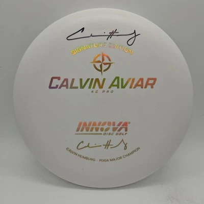 Innova KC Pro Calvin Aviar Calvin Heimburg Signature Series Autographed 175g - Image 1 of 3