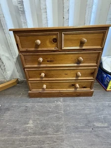 Pine Chest Of Drawers - Picture 1 of 6