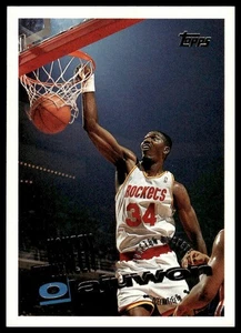 1995-96 Topps #100 Hakeem Olajuwon Houston Rockets - Bild 1 von 2