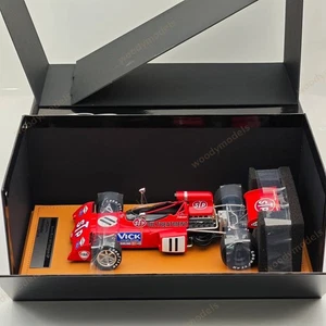 Tecno 1/18 March 721X 1972 Belgium GP Driver Ronnie Peterson #11 TM18-288A - Picture 1 of 9