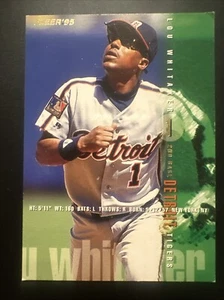 1995 Fleer #64 Lou Whitaker Detroit Tigers - Picture 1 of 2